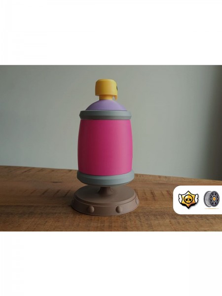 Brawl Stars Emz Graffitti Koleksiyonluk Figür 3D Baskı Brawl Stars Emz Graffitti Koleksiyonluk Figür 3D Baskı