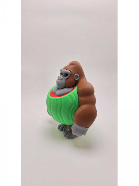 Gorillo Watermelondrillo İtalian Brainrot 3D Baskı