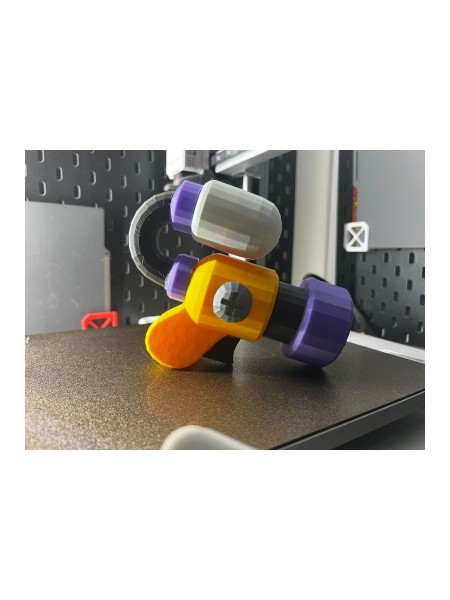 Brawl Stars Ricochet'in Tabancası 3D Baskı